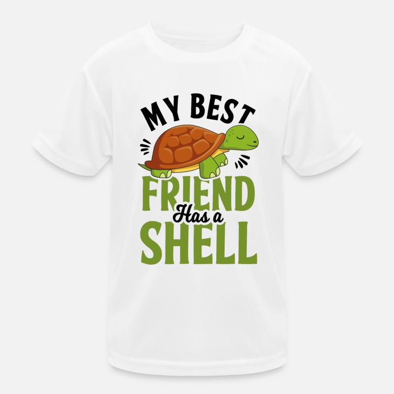 Turtle Turtle Turtle - Kids Functional T-Shirt - white