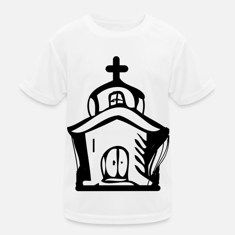 Kirche Kinder Funktions-T-Shirt