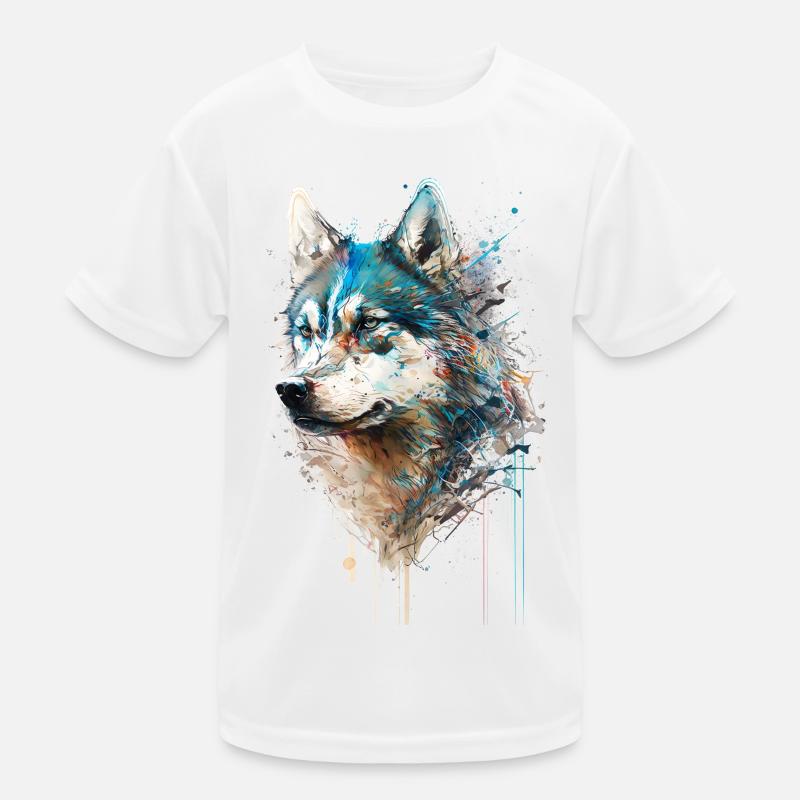 Husky sibérien 01 T-shirt sport Enfant