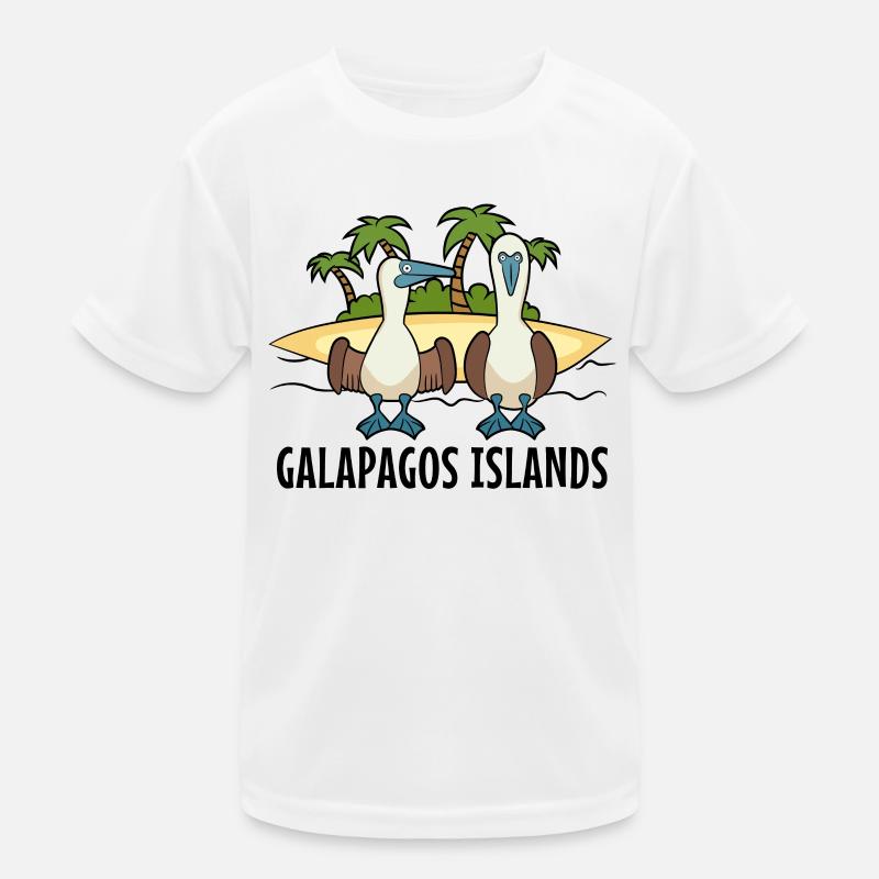 Galapagos Islands Kinder Funktions-T-Shirt