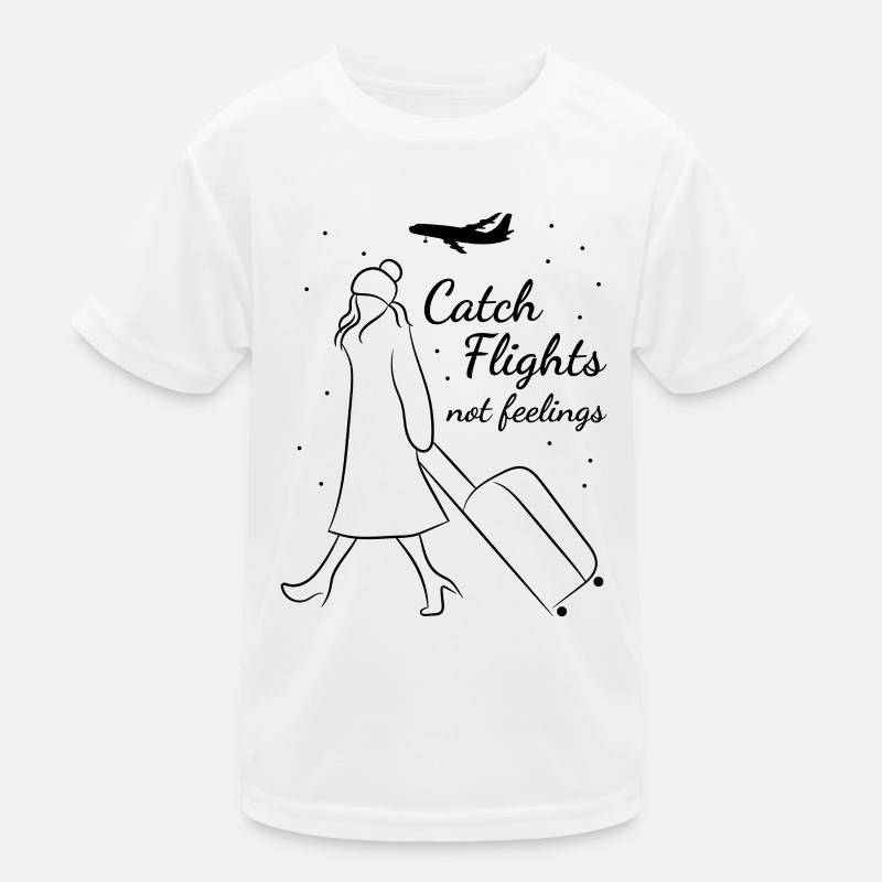 Prendre des vols, pas des sentiments T-shirt sport Enfant