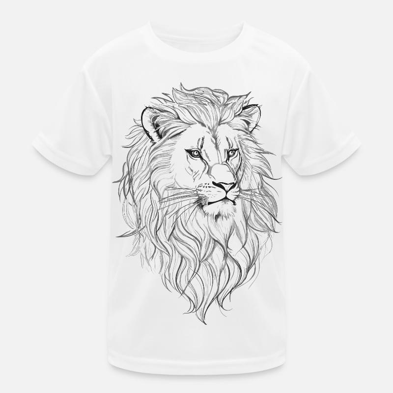 Lion's mane Kids Functional T-Shirt