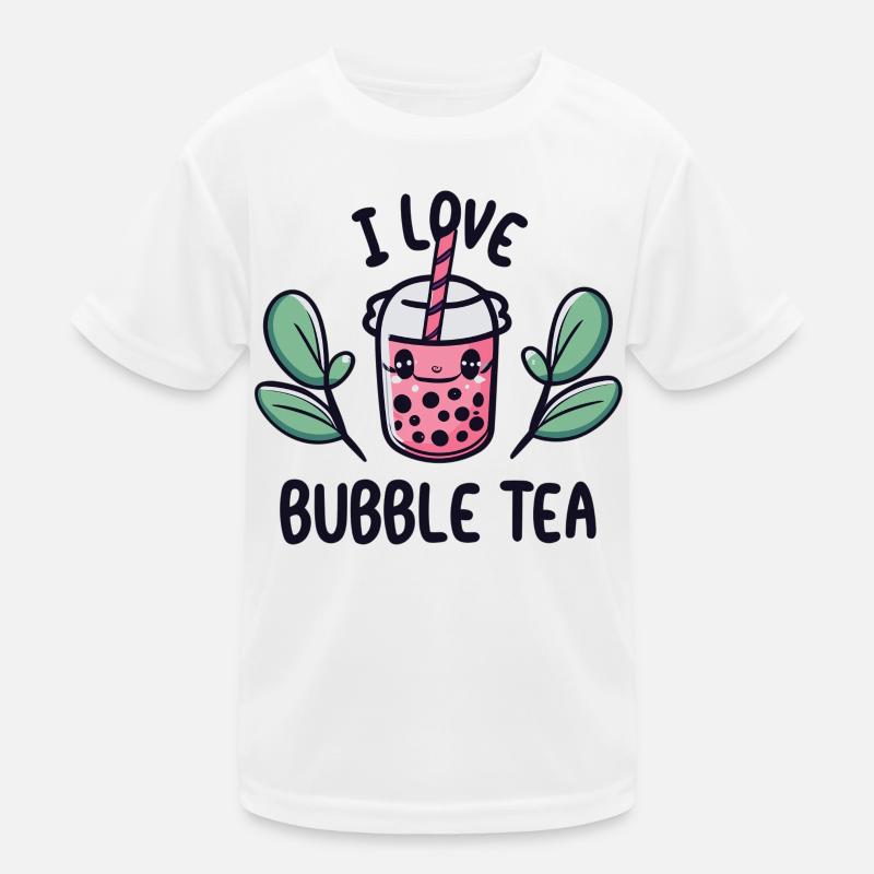 Bubble Tea Träume - Liebe, Leben, Bubble Tea! Kinder Funktions-T-Shirt