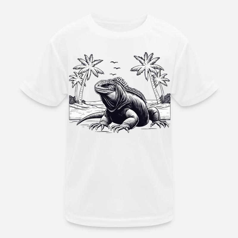 Herpetology Galapagos Kinder Funktions-T-Shirt