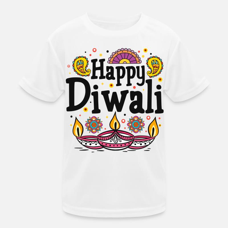 Joyeux Diwali T-shirt sport Enfant