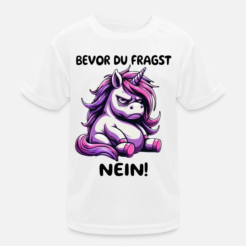 Bevor Du Fragst Kinder Funktions-T-Shirt