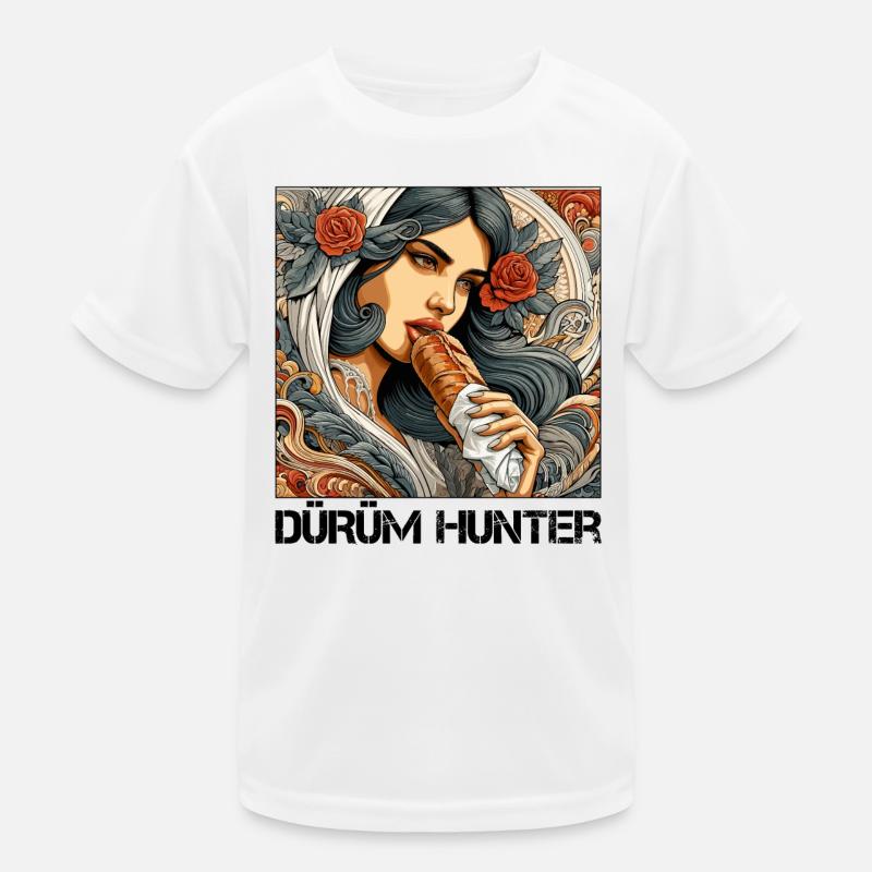 Dürüm Hunter Kebab Cadeau T-shirt sport Enfant