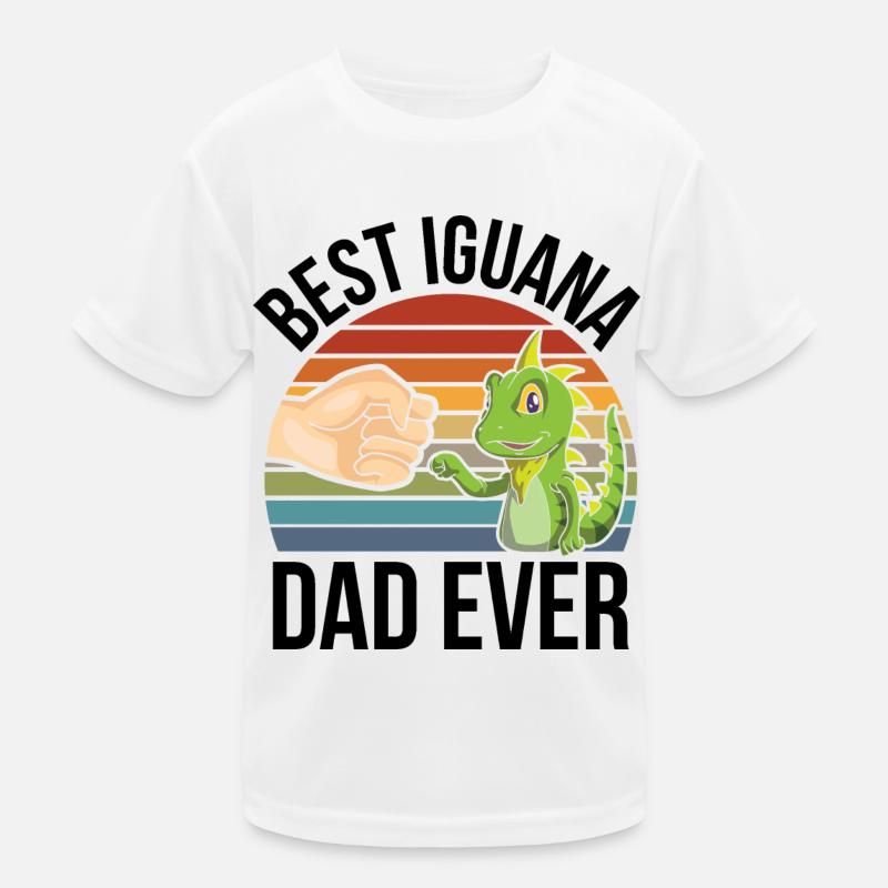 Leguan Kinder Funktions-T-Shirt