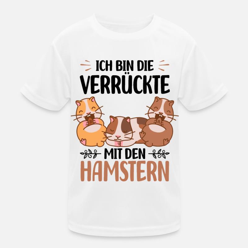 Hamster Kinder Funktions-T-Shirt