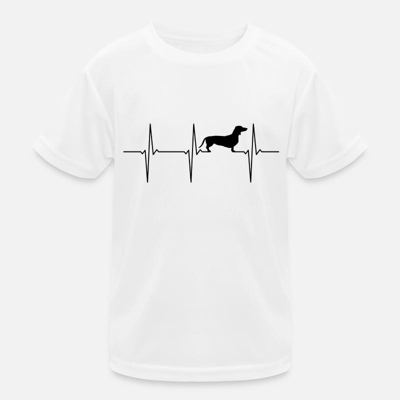 ECG teckel T-shirt sport Enfant