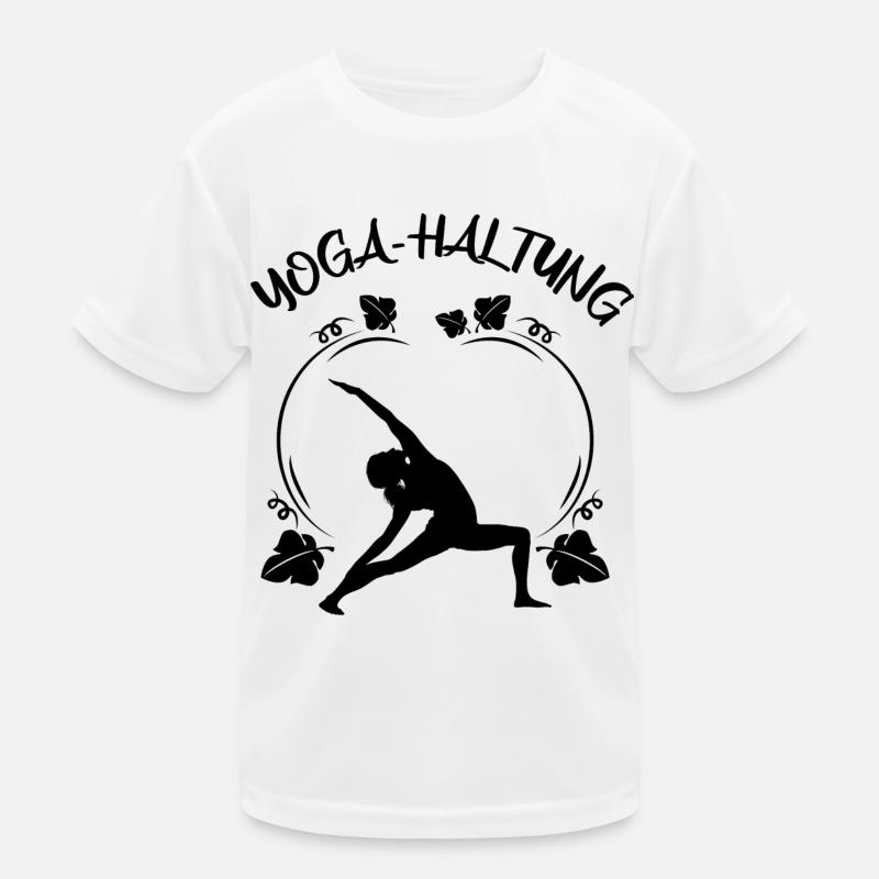 Yoga Kinder Funktions-T-Shirt