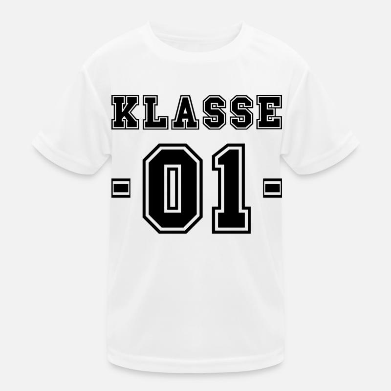 KLASSE 1- Erstklässler Schulanfänger Einschulung Kinder Funktions-T-Shirt