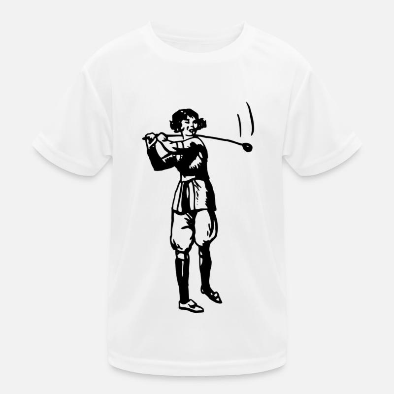 Golf - Golfen - Golfer Kinder Funktions-T-Shirt