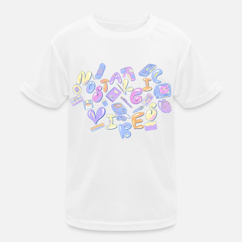 Vibrations nostalgiques T-shirt sport Enfant