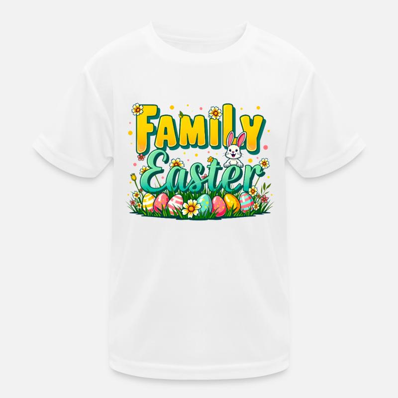 Family Easter - Ostern Kinder Funktions-T-Shirt