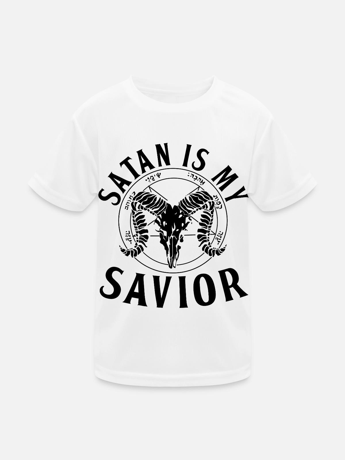 Satanism - Kids Functional T-Shirt - white - Front