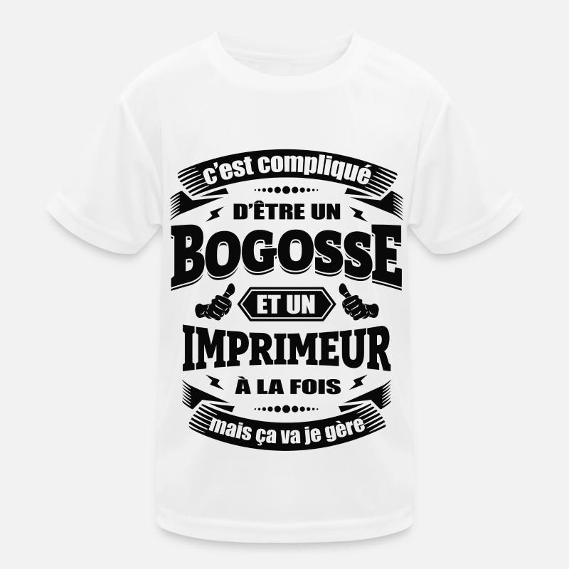 BOGOSSE ET IMPRIMEUR T-shirt sport Enfant