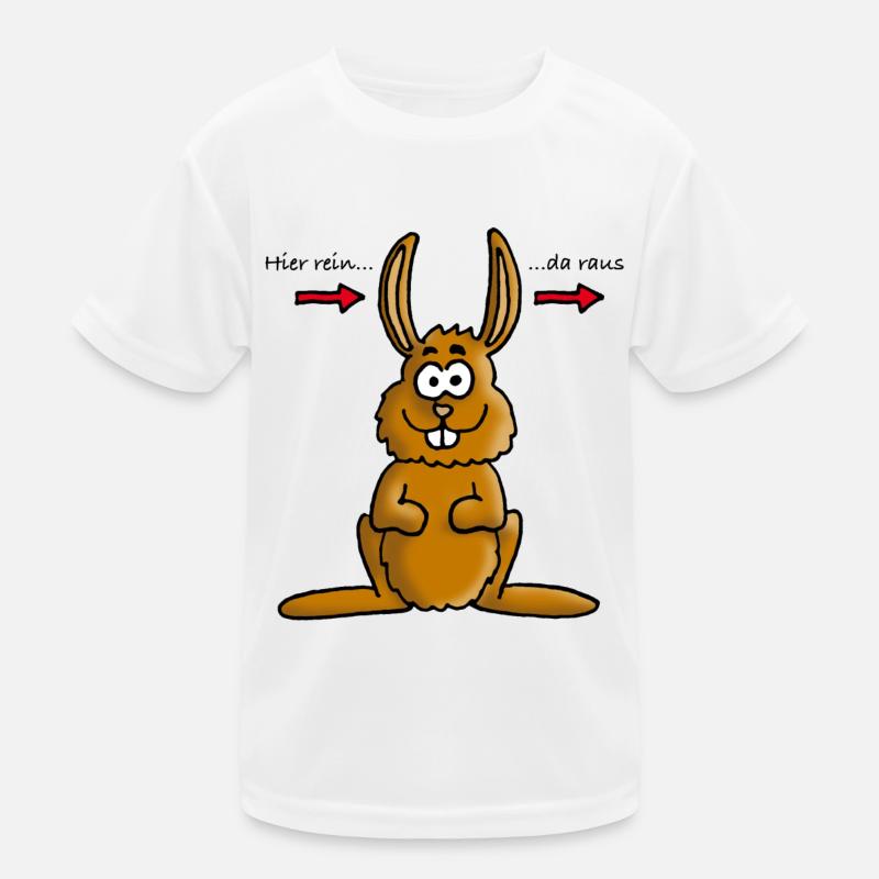 hase_02_b T-shirt sport Enfant