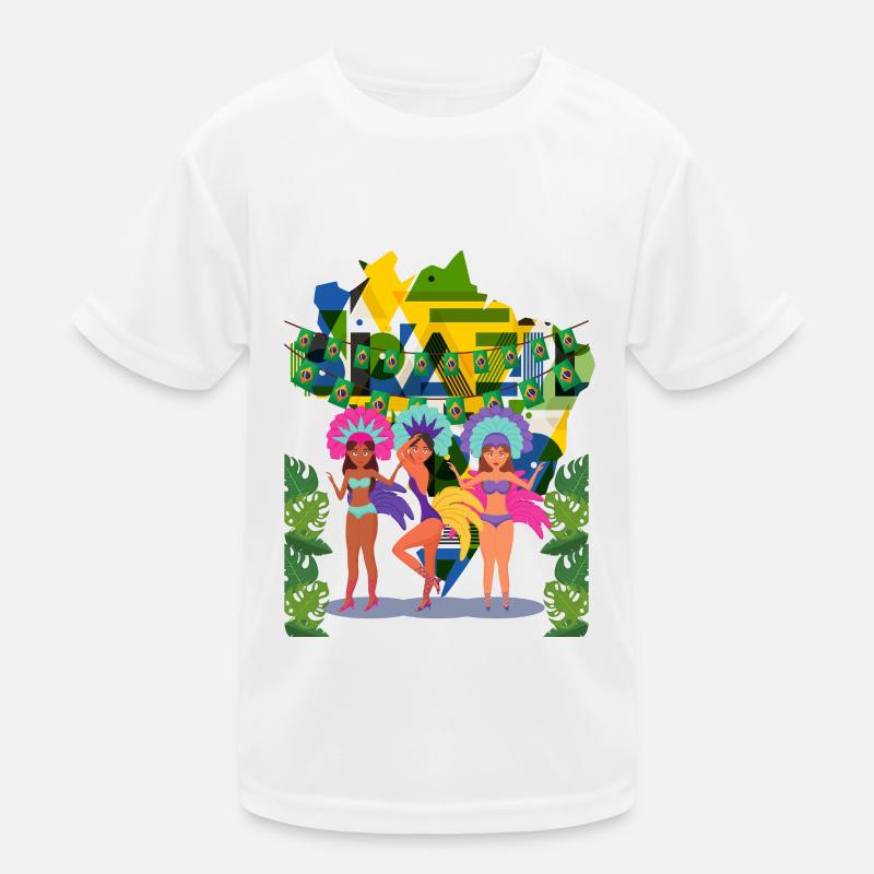 Brésil Carnaval Rio de Janeiro T-shirt sport Enfant