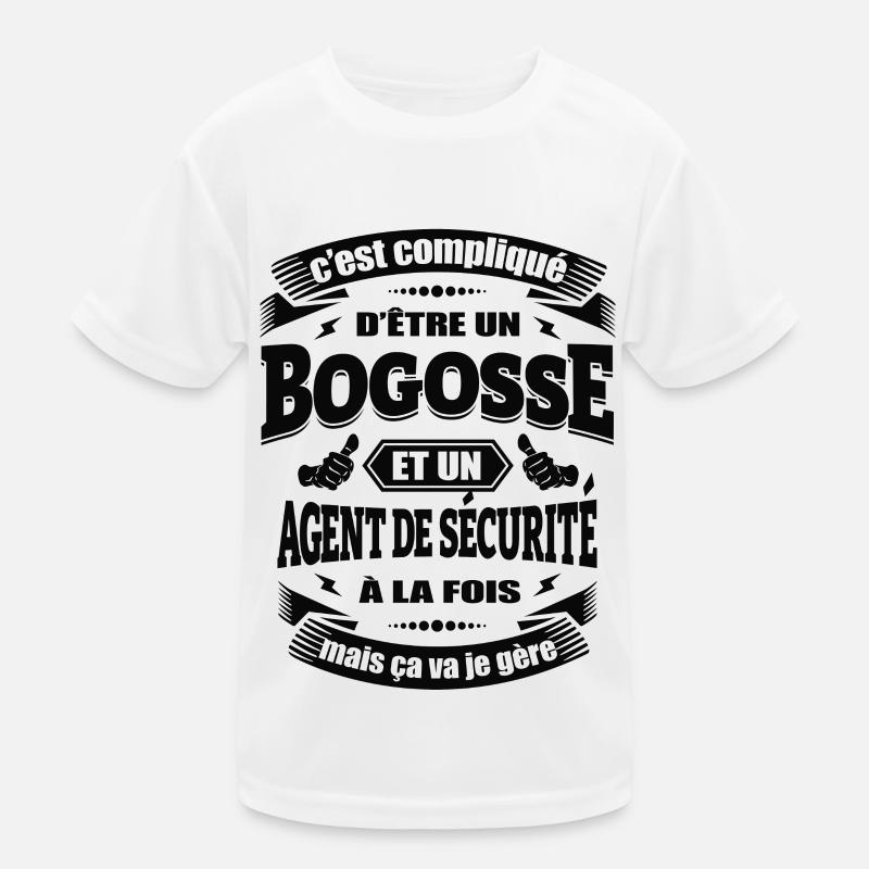 BOGOSSE AGENT DE SÉCURITÉ T-shirt sport Enfant