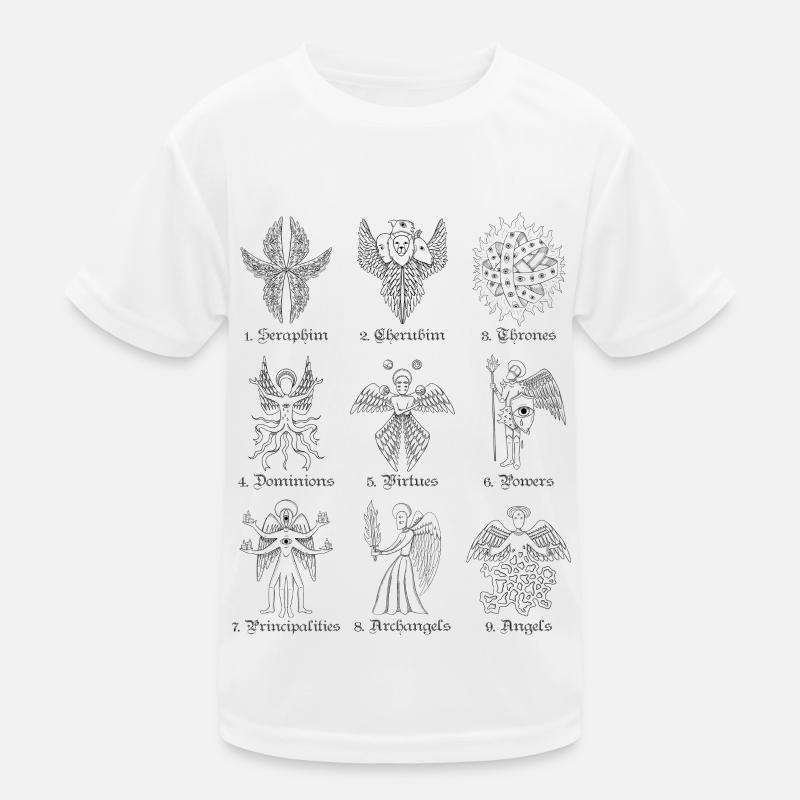 Anges bibliquement exacts neuf rangs d’anges T-shirt sport Enfant