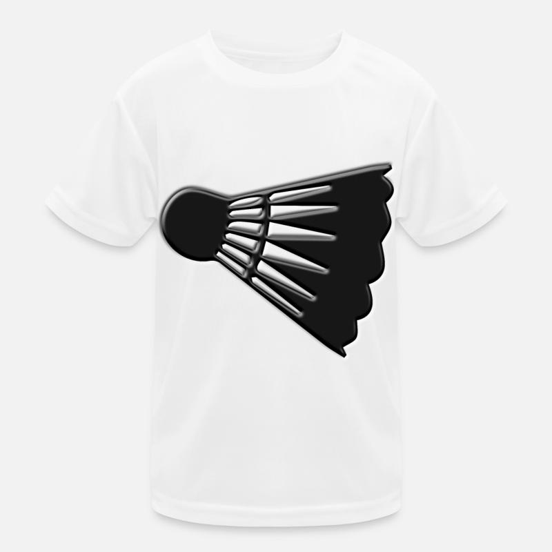 Badminton Ball Kinder Funktions-T-Shirt