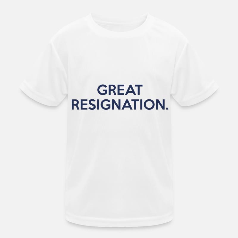 Great resignation T-shirt sport Enfant