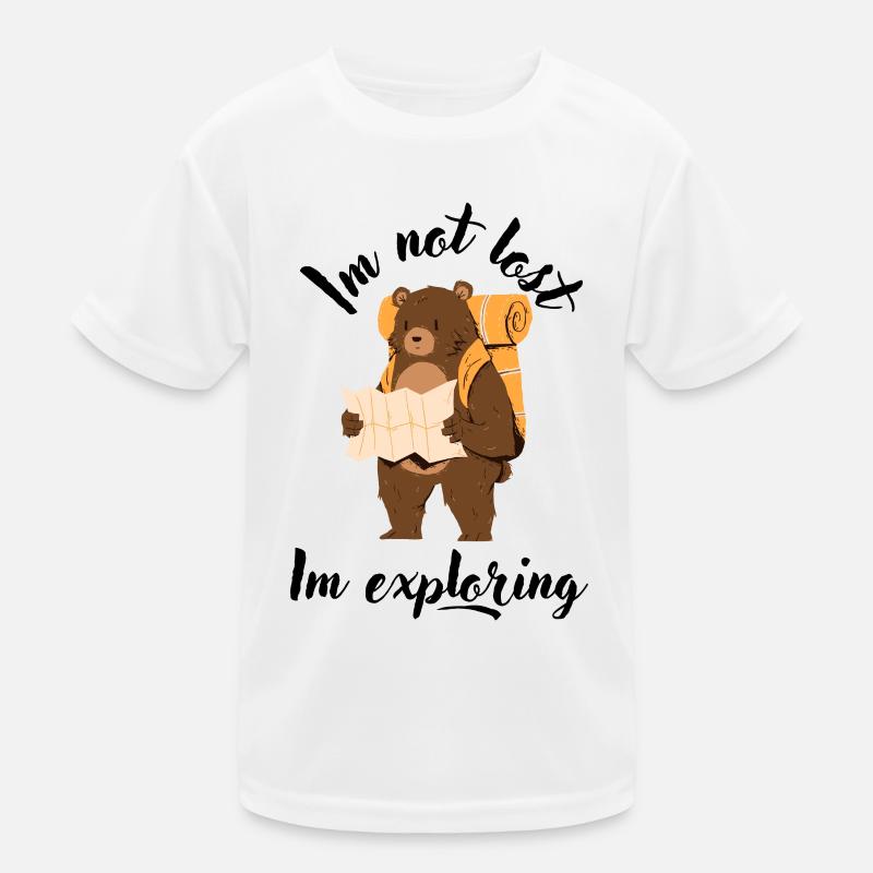 Im not lost Im exploring Kids Functional T-Shirt