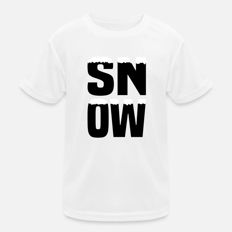 Snow Schnee Kids Functional T-Shirt