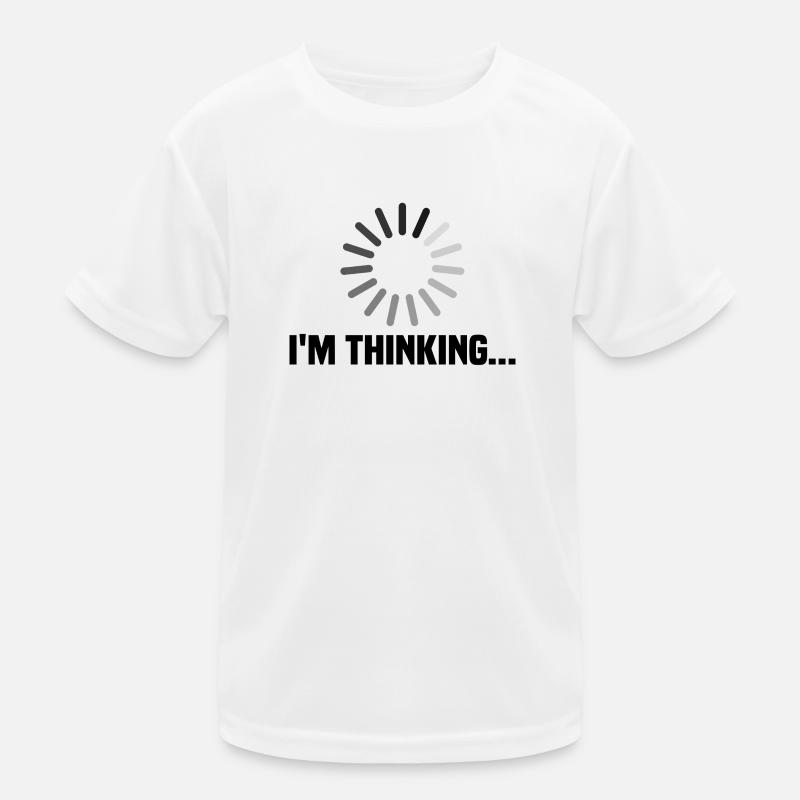 I m thinking Kinder Funktions-T-Shirt