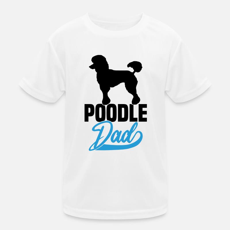 Papa caniche T-shirt sport Enfant