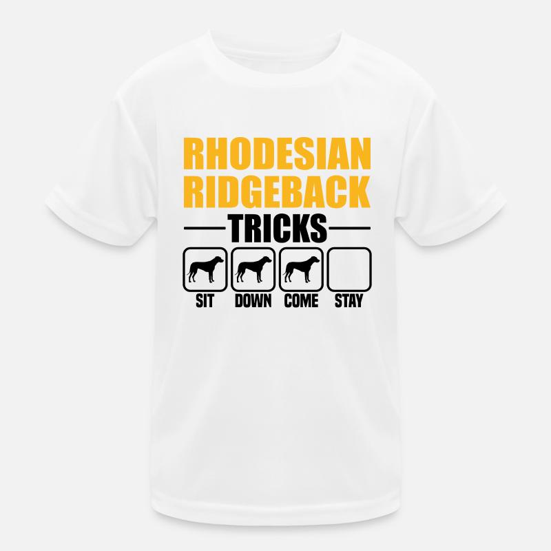 Astuces de Rhodesian Ridgeback T-shirt sport Enfant