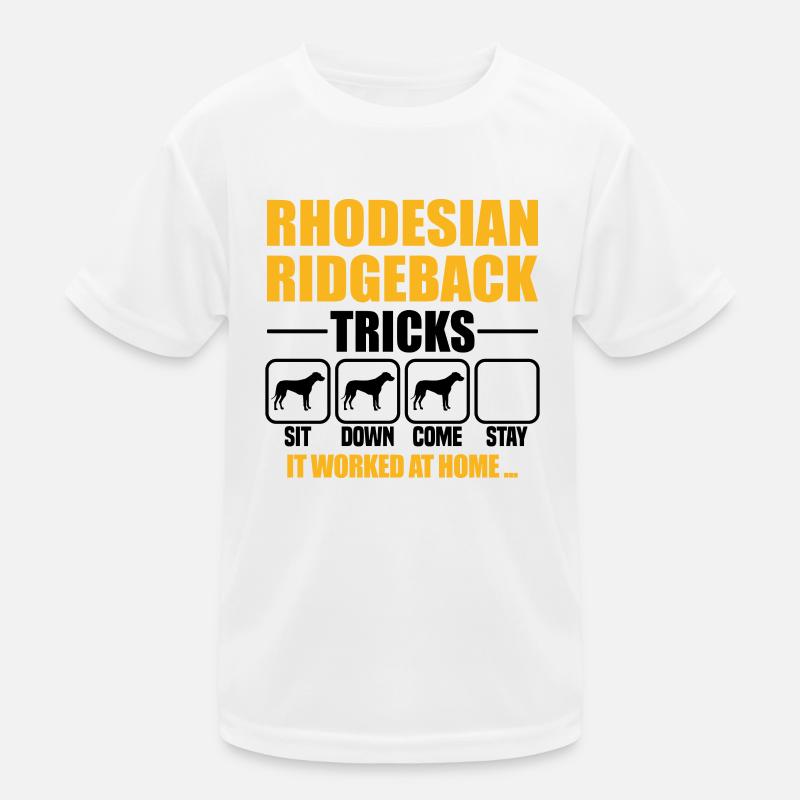 Astuces de Rhodesian Ridgeback T-shirt sport Enfant