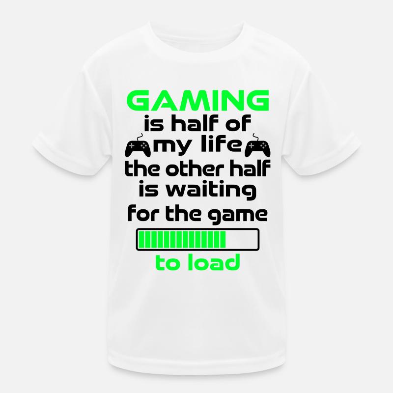 Le jeu, c’est la moitié de ma vie T-shirt sport Enfant