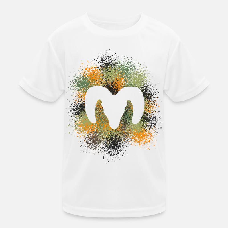 Chasseur de mouflons d’Amérique T-shirt sport Enfant