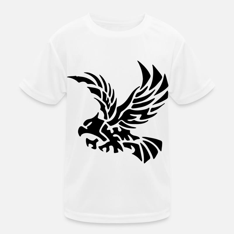 tribal eagle Kinder Funktions-T-Shirt