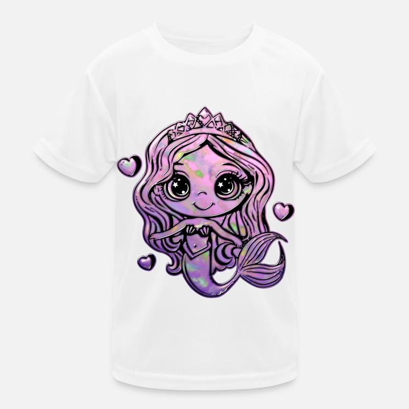 Sweet Mermaid 2 Kids Functional T-Shirt