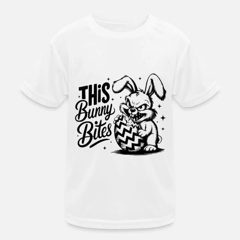 This Bunny Bites Kinder Funktions-T-Shirt