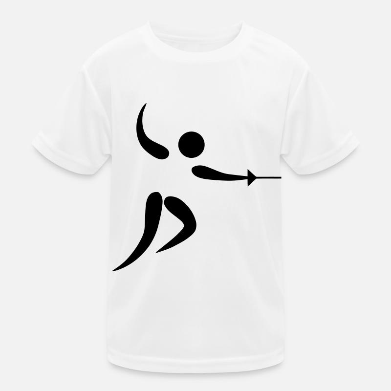 fencing os Kinder Funktions-T-Shirt