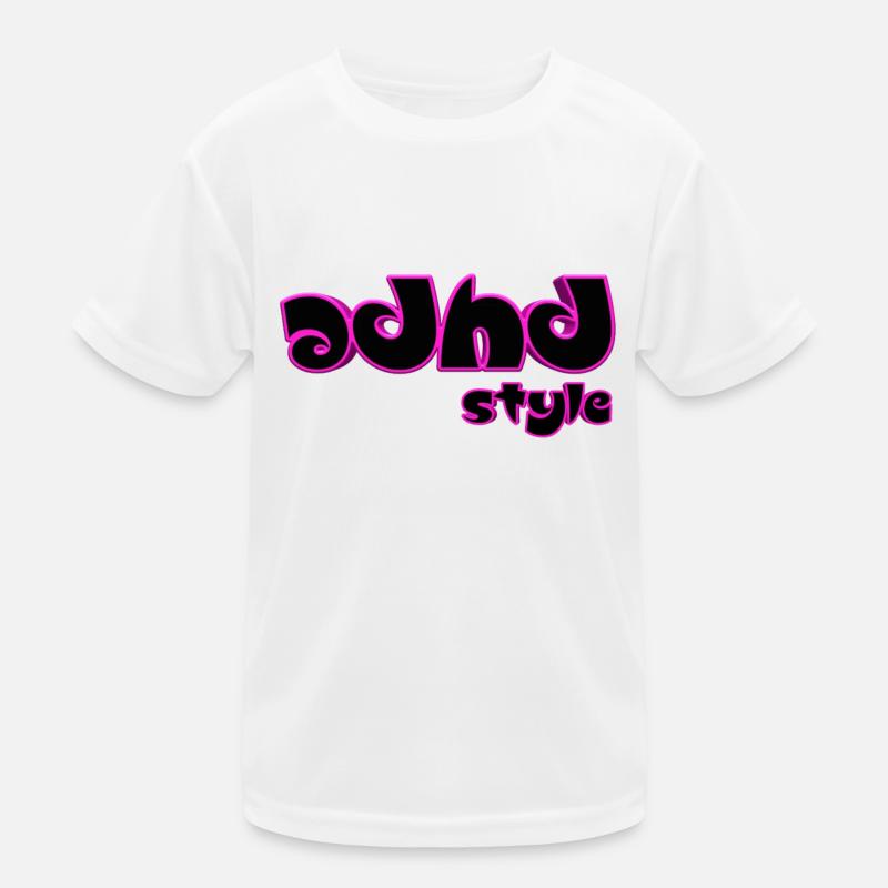 Adhd Stil Kinder Funktions-T-Shirt