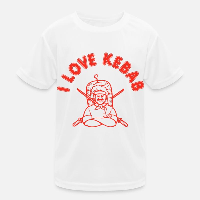 J’adore Kebab Grill T-shirt sport Enfant