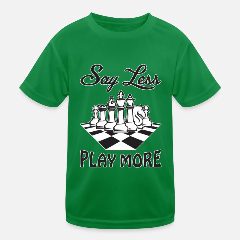 Échecs du roi damier T-shirt sport Enfant