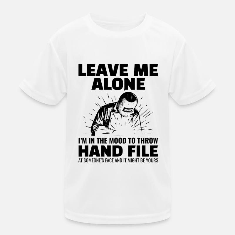 Schweißnaht Schweißer Metallbau Eisenarbeiter Kinder Funktions-T-Shirt