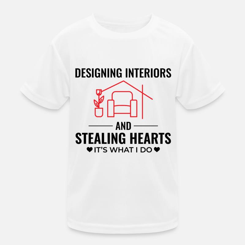 Interior Designer Decoration Design Professional Kids Functional T-Shirt