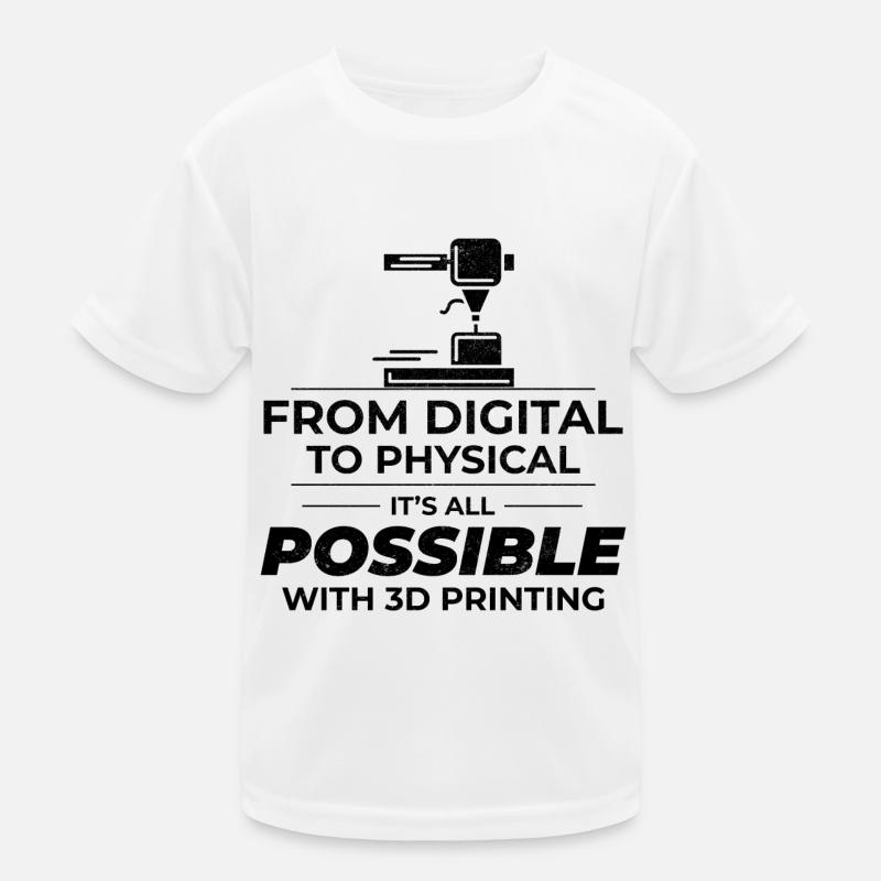 Imprimante 3D Impression 3D T-shirt sport Enfant
