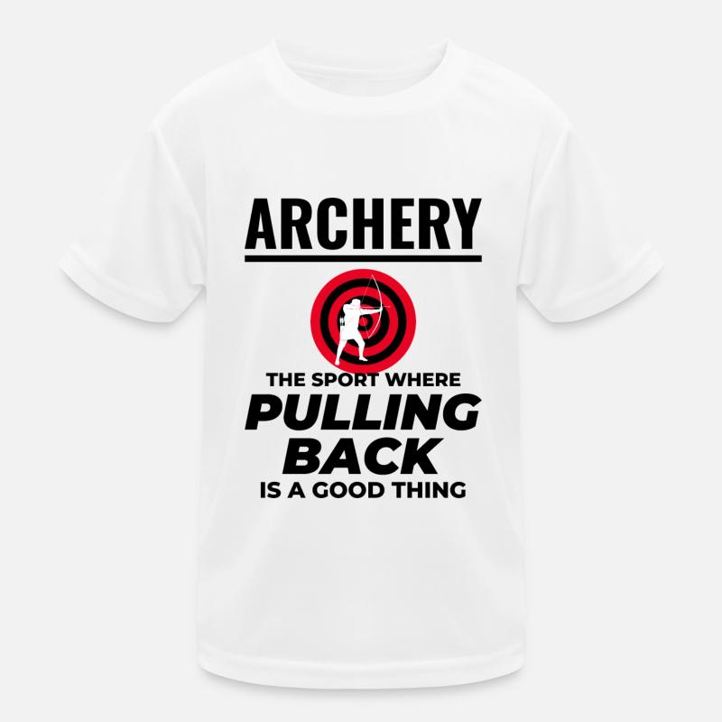 Archery Targets Archer Bullseye Shooting Sport Kids Functional T-Shirt