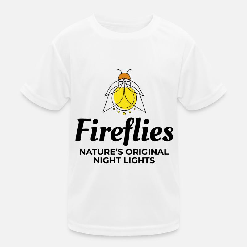 Lucioles Firefly Lightning Bug Insect Collector T-shirt sport Enfant