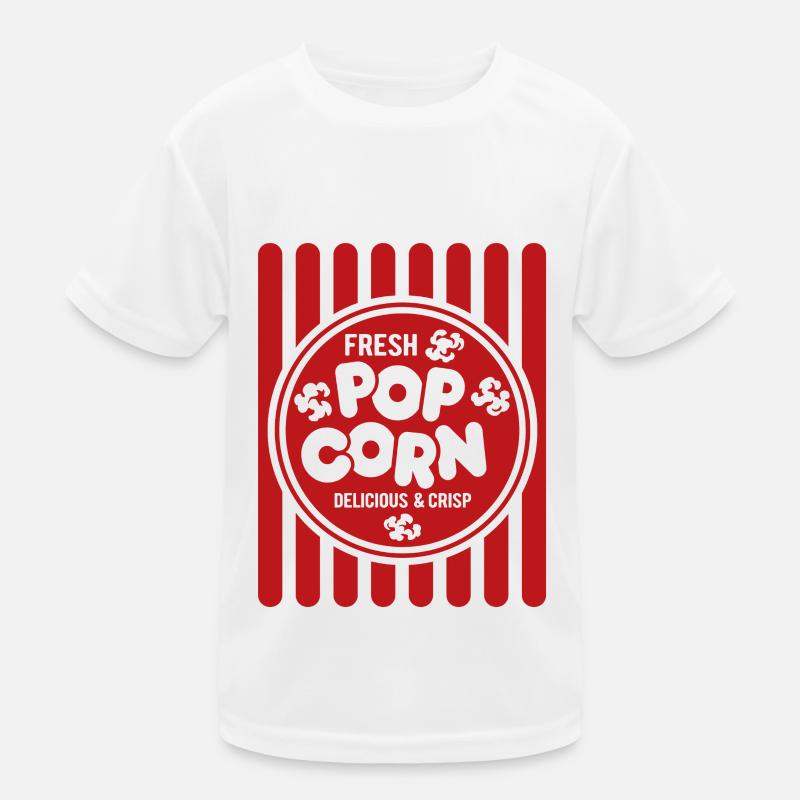 Fresh Popcorn - Crispy & Delicious - Gift Kids Functional T-Shirt