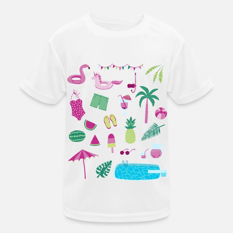 Pool Party Kids Functional T-Shirt