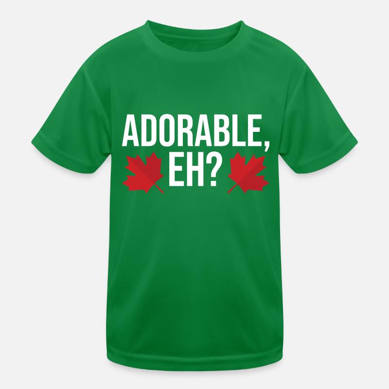 Canada Day Canada Maple Leaf Canadian Kids Functional T-Shirt